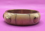 Tan Brass bangle