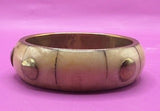 Tan Brass bangle