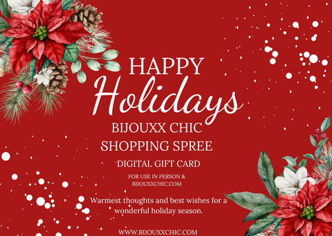 Bijouxx Chic Shopping Spree| Digital Gift Card