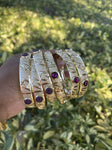 Purple Passion Bangles