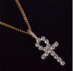 Diamond Ankh Necklace