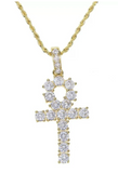 Diamond Ankh Necklace