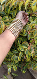 Infinity Brass Cuff Gold